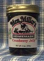Up for auction is an 8 ounce jar of Amish Homemade Cranberry Jelly