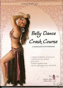 BELLY DANCE CRASH COURSE Beginners to Advanced NEW DVD  
