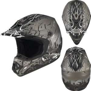   GMAX Youth GM46Y 1 X Cape Full Face Helmet Small  Black Automotive