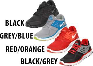   Mens Running Shoes Cross Training Air Black Orange Red█  