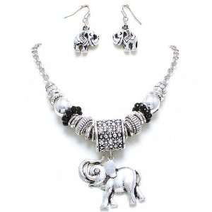   Necklace and Earrings Set Elegant Trendy Animal Fashion Jewelry