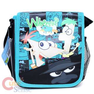 Phineas And Ferb Agent P School Lunch Bag Tote  Flip DJ  