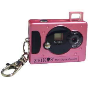  Zeikos ZE KDC31 P Mini Digital Keychain Camera (Pink 