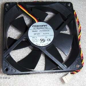 Foxconn 3 Pin Chassis Cooling Fan Model PV902512L HP OEM 718037720302 