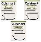 Cuisinart 3 packages DCC RWF Charcoal Water Filters 6 filters total