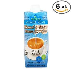 MIMICCREME Non Dairy French Vanilla Coffee Creamer, 16 Ounce Boxes 