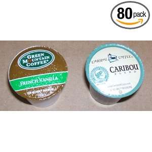 Vanilla Coffee and Caribou, Variety Assortment Pack for Keurig Brewers 