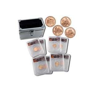   Lincoln Cent Collection   Satin Finish 8 Coin Set   Certified SP69