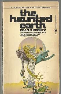 Dean R Koontz THE HAUNTED EARTH 1st PBO Signed 1973  