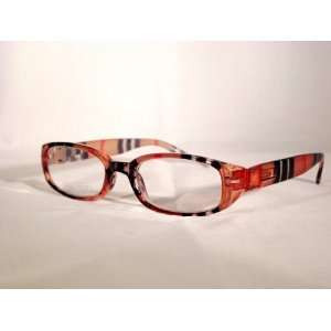  Reading Glasses with Sping Hinge , +1.00 , Brown Frame (Plastic 