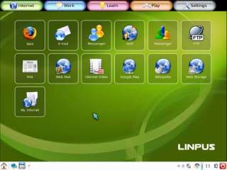 New Linpus Linux 1.6 Lite Desktop Laptop PC 32 Bit OS DVD Plus Bonus 