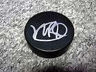 MIKE BABCOCK Detroit Red Wings SIGNED hockey PUCK COA