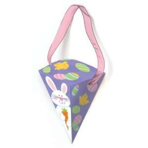  Easter Bunny Cone Shaped Candy Boxes 6 Per Pack Toys 
