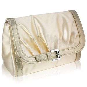 ChristianDior Beauty Cosmetic Bag & Makeup Pouch Gold  