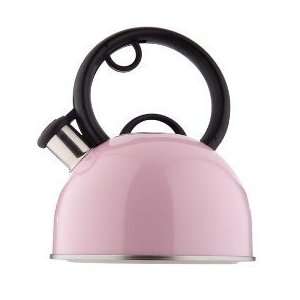 Copco Diplomat 2 Quart Whistling Tea Kettle   Pink  