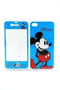 Disney mickey mouse iPhone 4 4s Sticker Case Skin sticker cover AAD172 