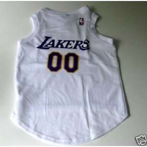 Official NBA Los Angeles Lakers Dog Jersey (Large)  