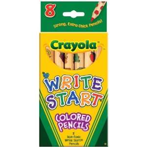 Crayola Write Start Colored Pencils 8/Pkg