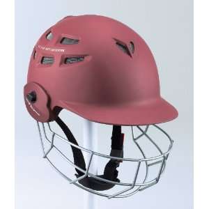  Carbo Lite Cricket Helmet Maroon Senior