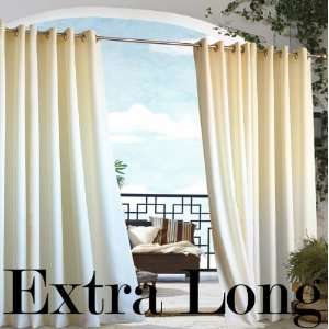   Grommet Top Indoor Outdoor 108in Long Curtain Panel