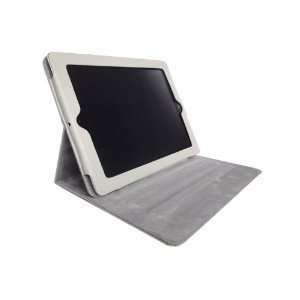  iPad 2 Smart Cute PU Leather Case  Gray