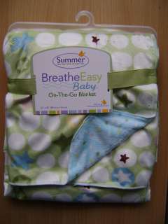 SUMMER INFANT BREATHE EASY ON THE GO BLANKET NEUTRAL  