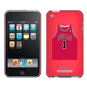  Derrick Rose jersey on iPod Touch 4G XGear Shell Case 