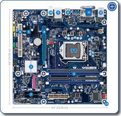   1156/Intel H55/A&GbE/MATX Motherboard, Retail BOXDH55PJ Electronics