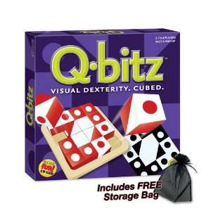  Q bitz Visual Dexterity. Cubed with FREE Storage Bag Toys 