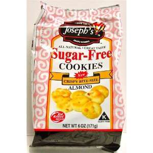 Josephs Sugar Free Almond Cookies, 6 oz Grocery & Gourmet Food