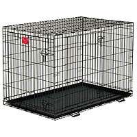 MIDWEST LIFE STAGES DOUBLE DOOR DOG CRATE 42 1642DD  