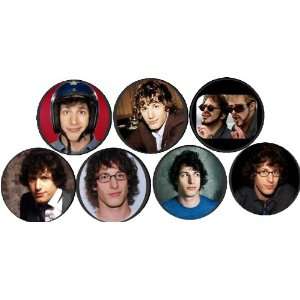  Set of 7 ANDY SAMBERG Pinback Buttons 1.25 Pins / Badges 