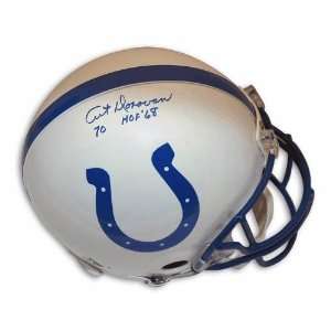 Autographed Art Donovan Baltimore Colts Proline Helmet Inscribed HOF 