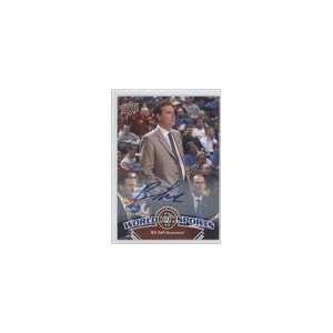   Deck World of Sports Autographs #367   Bill Self Sports Collectibles