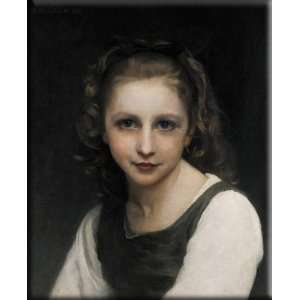   Young Girl 13x16 Streched Canvas Art by Bouguereau, William Adolphe