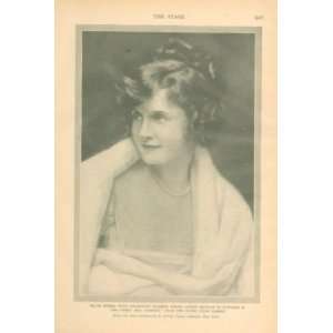  1920 Print Billie Burke 