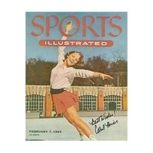 Carol Heiss autographed Sports Illustrated Magazine (Figure Skating 