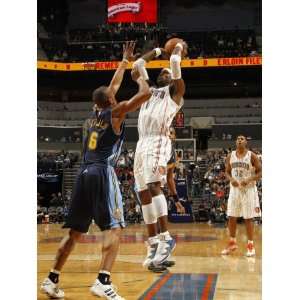  Denver Nuggets v Charlotte Bobcats Stephen Jackson and 