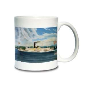 Cornelius Vanderbilt Steamboat Coffee Mug