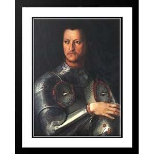   and Double Matted Cosimo I de Medici in Armour