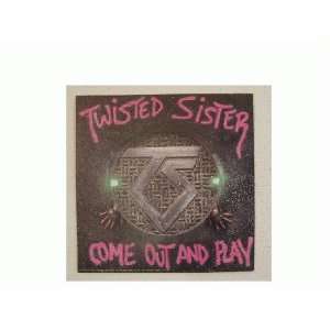 Twisted Sister Dee Snider Poster Flat 