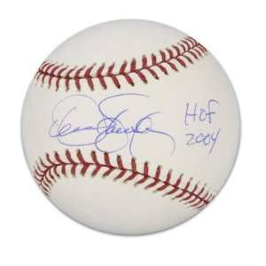 Dennis Eckersley Autographed Baseball  Details HOF 2004 Inscription