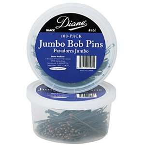  Diane Jumbo Pins Black 100 Pk Tub #D461 Beauty