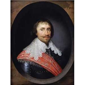 Portrait of Robert De Vere, The 19th Earl of Oxford by Cornelius 