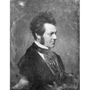  1840s photo Edwin Forrest, head and shoulders portrait 