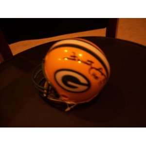 Signed Forrest Gregg Mini Helmet   W coa  Sports 