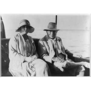   at Nassau,Frank N. Doubleday,wife,Jungle Cove,1930