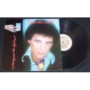 Frankie Valli Lady Put the Light Out   Signed Autographed Record Album 