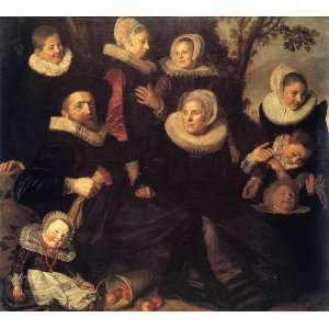 FRAMED oil paintings   Frans Hals   32 x 28 inches   Family Portrait 