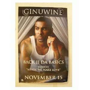  Ginuwine Poster Back II Da Basics to 2 